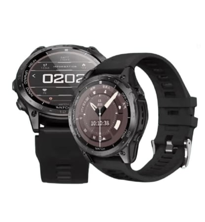 ساعة ذكية من موج ماكس تاكتيكس 7 برو سبورت الذكية MX-SW002 سوداء