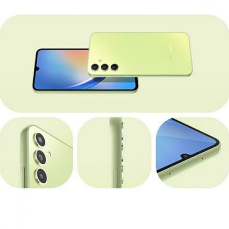 هاتف جالاكسي A34 5G 6 جيجابايت 128 جيجابايت ليموني