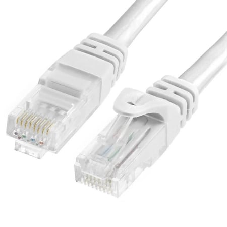 كيبل شبكه من MICRODIGIT CAT 6 طوله 1.5 متر - لون ابيض