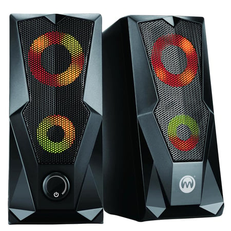 مكبر صوت من مايكروديجيت 2.0 للكمبيوتر للألعاب MD508MS أسود