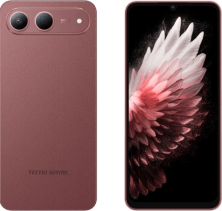 هاتف من تكنو سبارك 40 رام 8+8GB ذاكرة تخزين 256GB  شبكه الجيل الخامس 5G - لون احمر