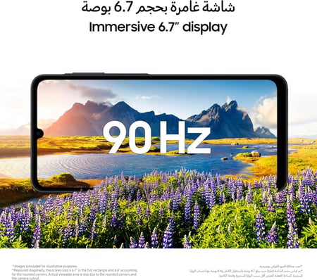 هاتف جالاكسي A07 رام 4 جيجا وذاكرة تخزين 128 جيجا - أخضر