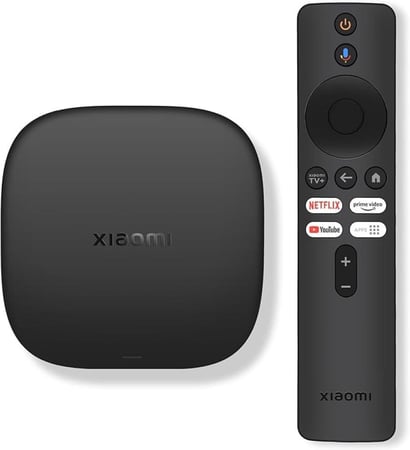 جهاز تلفاز بوكس إس من شاومي الجيل الثالث بدقة 4K وذاكرة 32 جيجابايت وتقنية واي فاي 6 مع نظام جوجل تي في