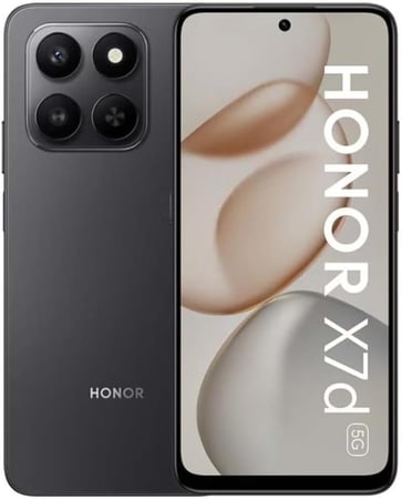 هاتف من هونر x7d  رام 8+8 قيقا وتخزين 256 قيقا 5G  - اللون الأسود