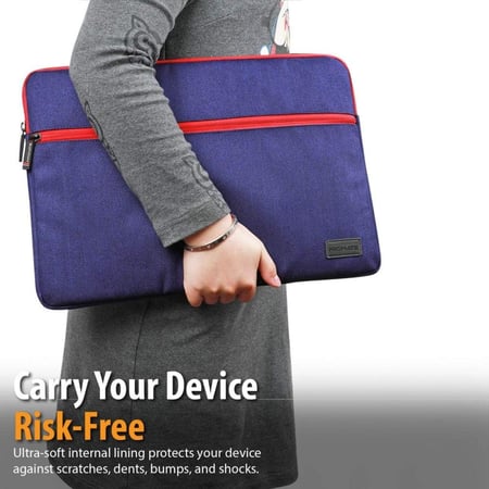 حقيبة كمبيوتر محمول من سمارت لينك "16 ازرق