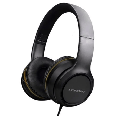 سماعة رأس من مايكروديجيت تايب سي MS601TH - أسود
