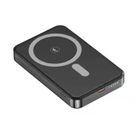 باور بانك من سمارت لينك 10000 مللي أمبير  يدعم الشحن لاسلكي MagSafe موديل SL3882FPB - الأسود