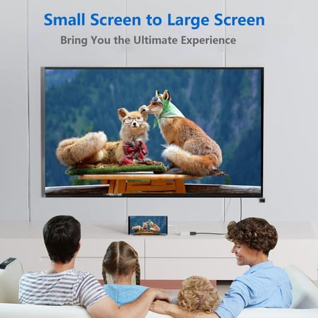 وصلة تحويل من فوجيشكا من النوع C إلى HDMI - لون ابيض