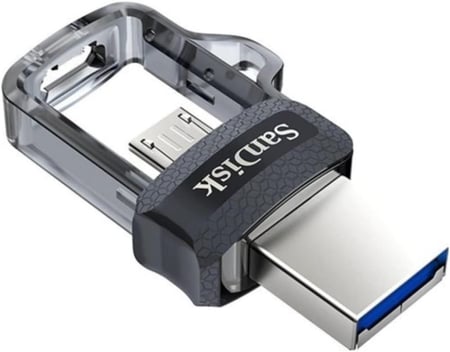 سانديسك محرك أقراص USB مزدوج ألترا و مايكرو سعة 64 جيجا
