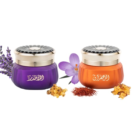 لبان الزعفران + لبان اللافندر مجاناً