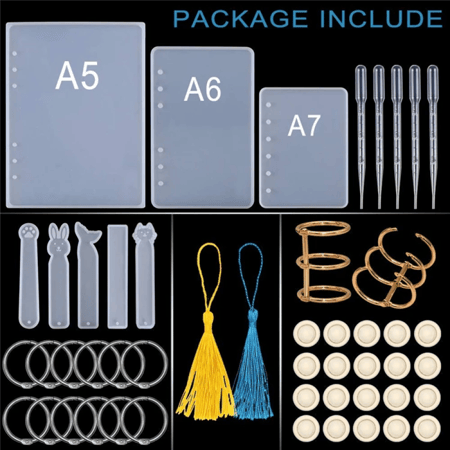 مجموعة قوالب لصناعة غلاف النوت بوك