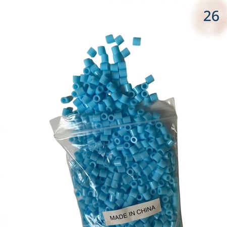 fused beads 5 mm خرز الكوي مقاس 5 ملم