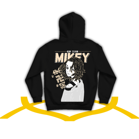 هودي اسود انمي