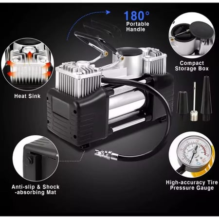 مضخه هواء مزوده بمحركين بضمان سنتين