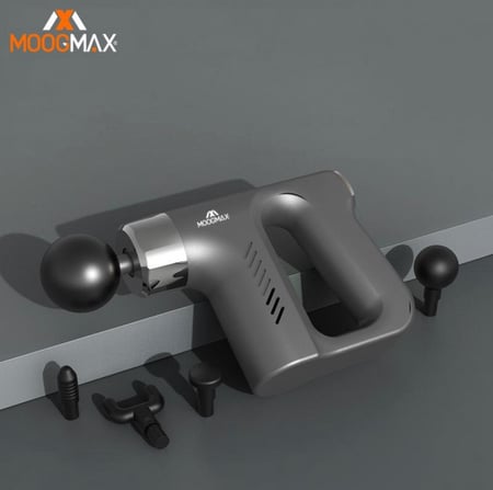 جهاز تدليك العضلات مع مجموعة 4 رؤوس و 5 سرعات من موج ماكس