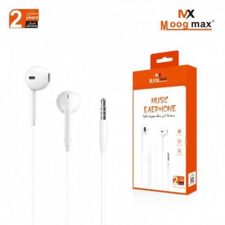 موج ماكس سماعة سلك منفذ AUX