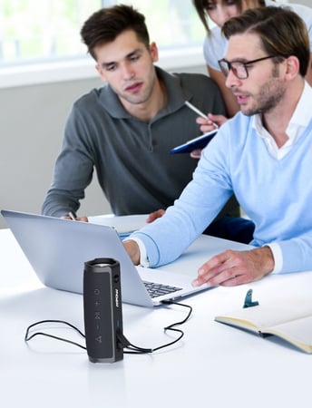 سبيكر ار 9 امباو 16 واط بلوتوث - اسود