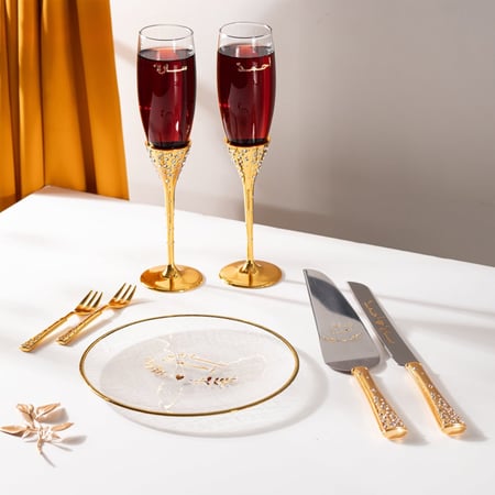 طقم كيك العرسان الفصوص