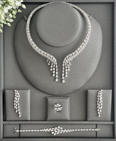 طقم اكسسوار عروس - علاء