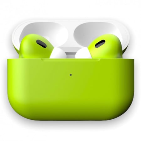 APPLE - آبل ايربودز االجيل الثانى برو جديد - لون فسفورى مطفى