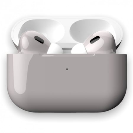 APPLE - آبل ايربودز االجيل الثانى برو جديد - لون رصاصى فاتح لامع