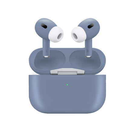 APPLE - آبل ايربودز االجيل الثالث برو جديد - سييرا بلو مطفي داخلي وخارجي فل