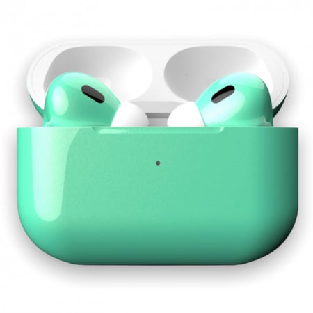 APPLE - آبل ايربودز االجيل الثانى برو جديد -  لون تيفنى  لامع