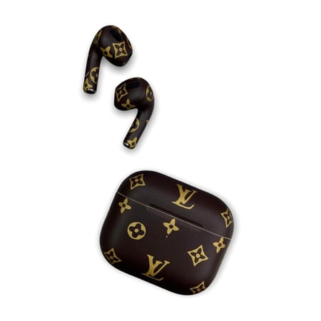 APPLE - ابل ايربودز الجيل الثالث تصميم لويس فيتون مطفي