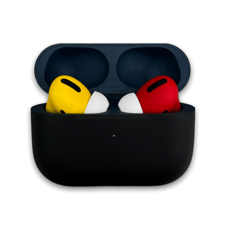 ايربودز - ابل - تصميم خاص - الوان خاصه - مميزه - كتابه الاسم - مجانا