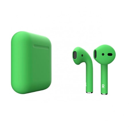 ايربودز - ابل - تصميم خاص - الوان خاصه - مميزه - كتابه الاسم - مجانا