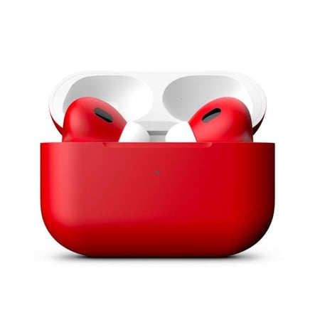 APPLE - آبل ايربودز االجيل الثالث برو جديد -  لون احمر مطفى
