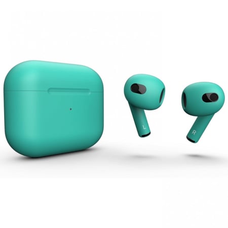 APPLE - آبل ايربودز الجيل الثالث -  كاريبيان تيفاني مطفي