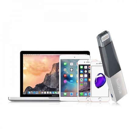 سانديسك | فلاش ميموري ايفون من ساندسك SANDISK | iXPAND Flash Drive USB 3.0