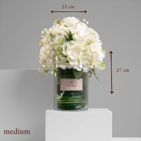 صابون فازة الورد الأوف وايت حجم وسط