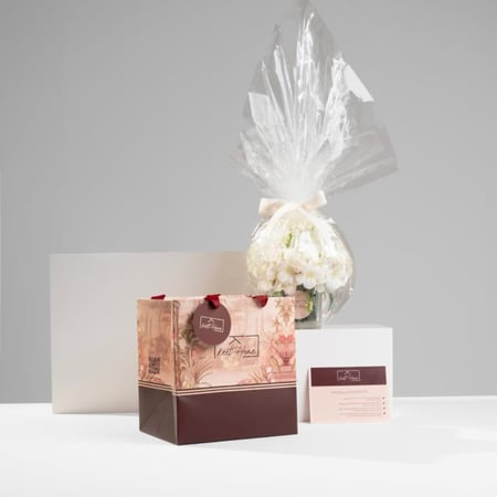 صابون فازة الورد الأوف وايت حجم صغير