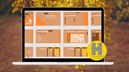 قالب عرض تقديمي لمشروع تخرج جامعة تبوك -(22 شريحة)