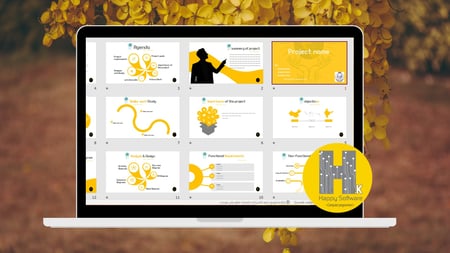 قالب عرض تقديمي لمشروع تخرج جامعة  الباحة - (29 شريحة)