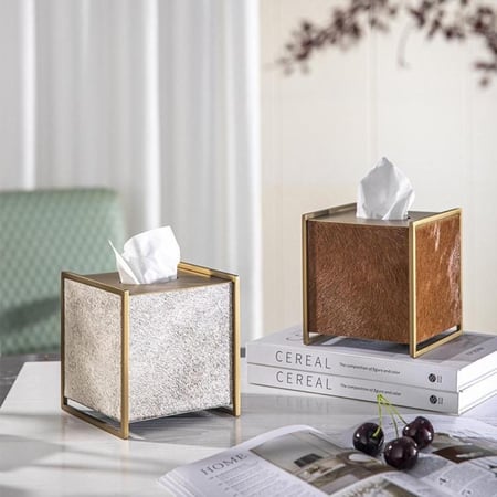 علبة مناديل فولاذ مقاوم للصدا