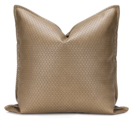 كوشن بني نحاسي غطاء