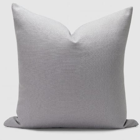 كوشن غطاء رمادي وتركواز غامق