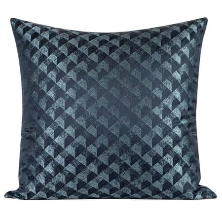 كوشن ازرق هندسي