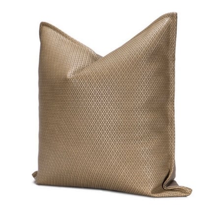 كوشن بني نحاسي غطاء