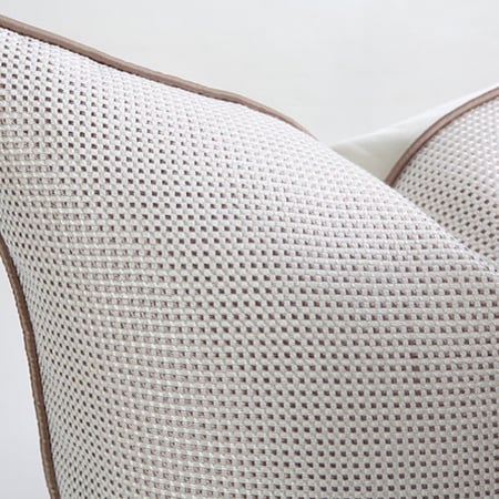 كوشنز ( غطاء ) لون ابيض - اسود