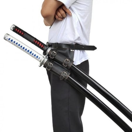 حزام سيوف الانمي اسلوب السيفين