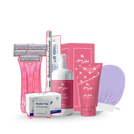 بكج ليزر كير كامل ( 8 منتجات )