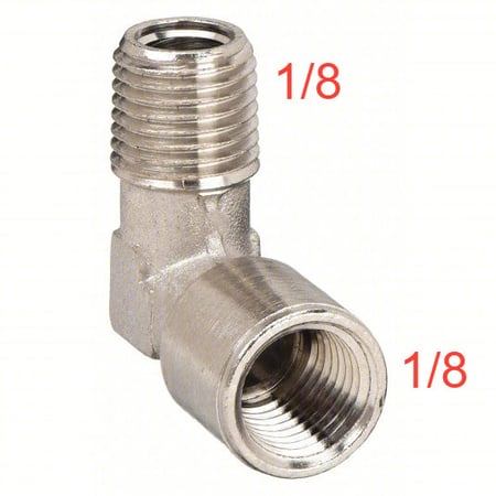 صمام كوع Elbow 1/8 MF مطلي بالحديد P9014  - A229904445