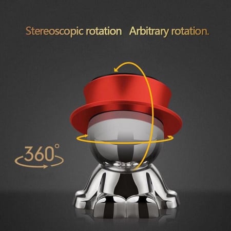 ستاند مغناطيس للجوال على شكل رجل قبعة