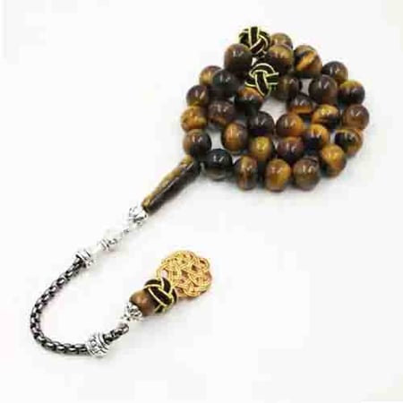 سبحة عين النمر - عقيق برازيلي