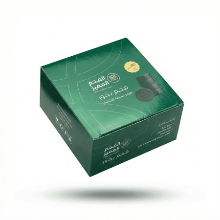 فحم بخور سريع الإشتعال كبير