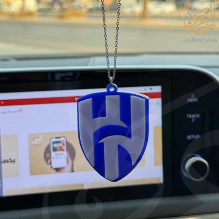 تعليقة سيارة شعار الهلال اكريلك 2